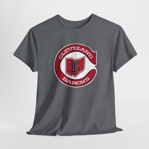 Retro Hockey Tee - Cleveland Barons