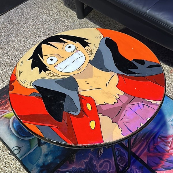 Anime Live Resin Coffee Table Etsy