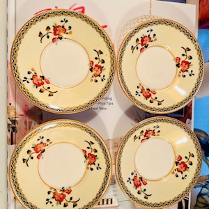 Crown Ducal England Mini Plate 4&quot;