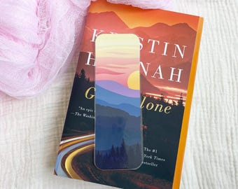 Kristin Hannah Book Cover Art Bookmark: Laminated Illustrated Design