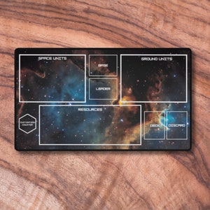 Tapis de jeu TCG compatible avec le jeu de cartes Star Wars Unlimited, tapis de jeu en néoprène, tapis de jeu non officiel Star Wars Unlimited, cadeaux pour les joueurs