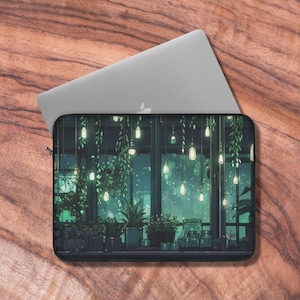 Laptop Sleeve for Macbook Pro 15 inch, Lofi Anime Themed Laptop Sleeve, Carrying Case for Laptops, Macbook Air Travel Bag
