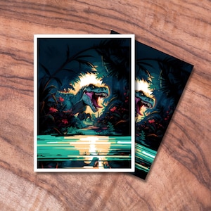 Pochettes MTG, Protèges pochettes pour cartes TCG, Pochettes pour cartes sur le thème des dinosaures, Cadeaux pour les joueurs, Accessoires MTG