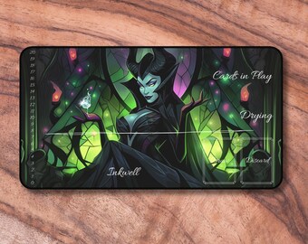 プレイマット ロルカーナ TCG - マレフィセントのドラゴン - 24インチ