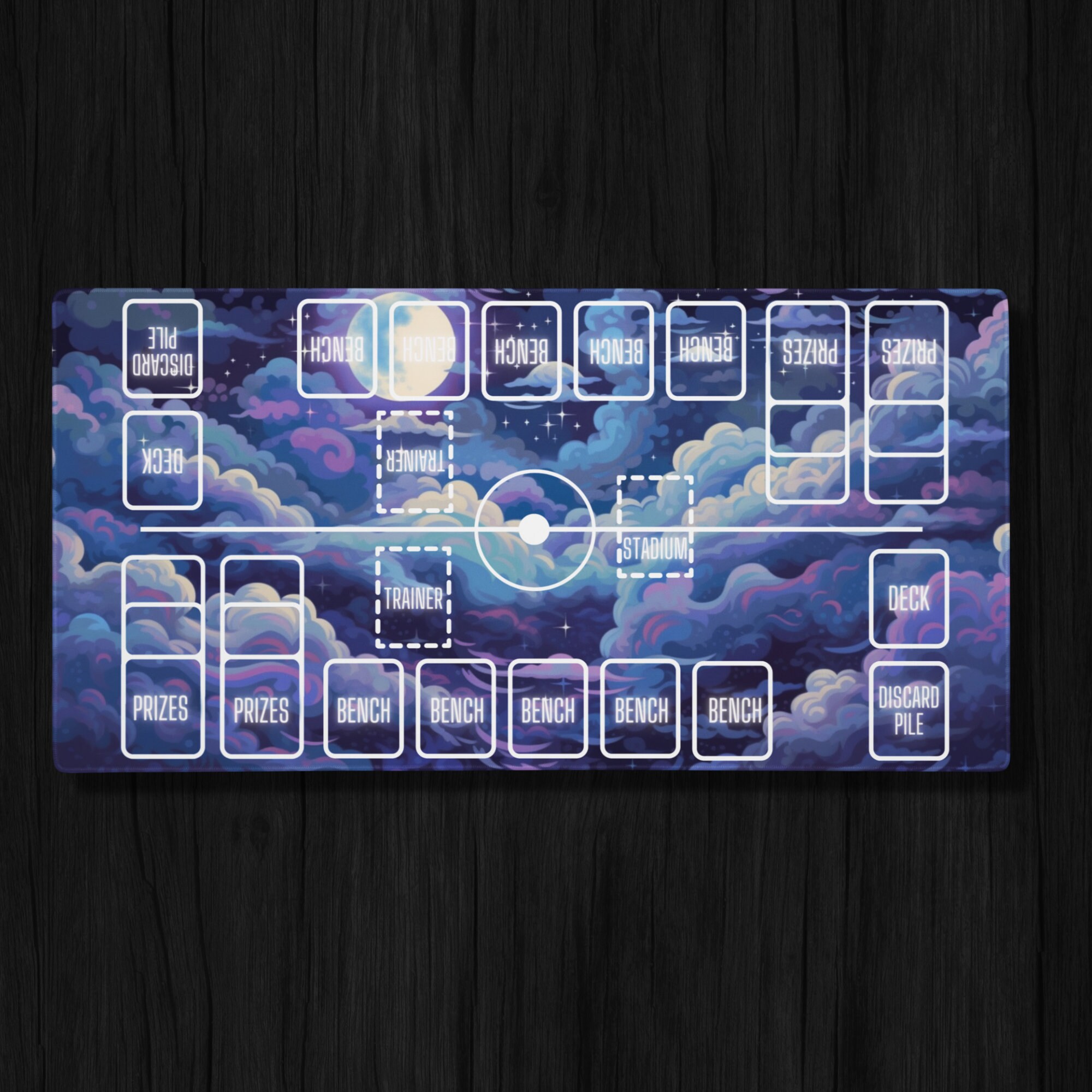 Pokemon Playmat With Zones Two Player Pokemon Playmat Cute Etsy Canada