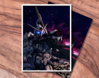 Card Sleeves Compatible with Gundam TCG, Unofficial Gundam Card Sleeves, Mecha Themed Card Sleeve, Gifts for Gamers