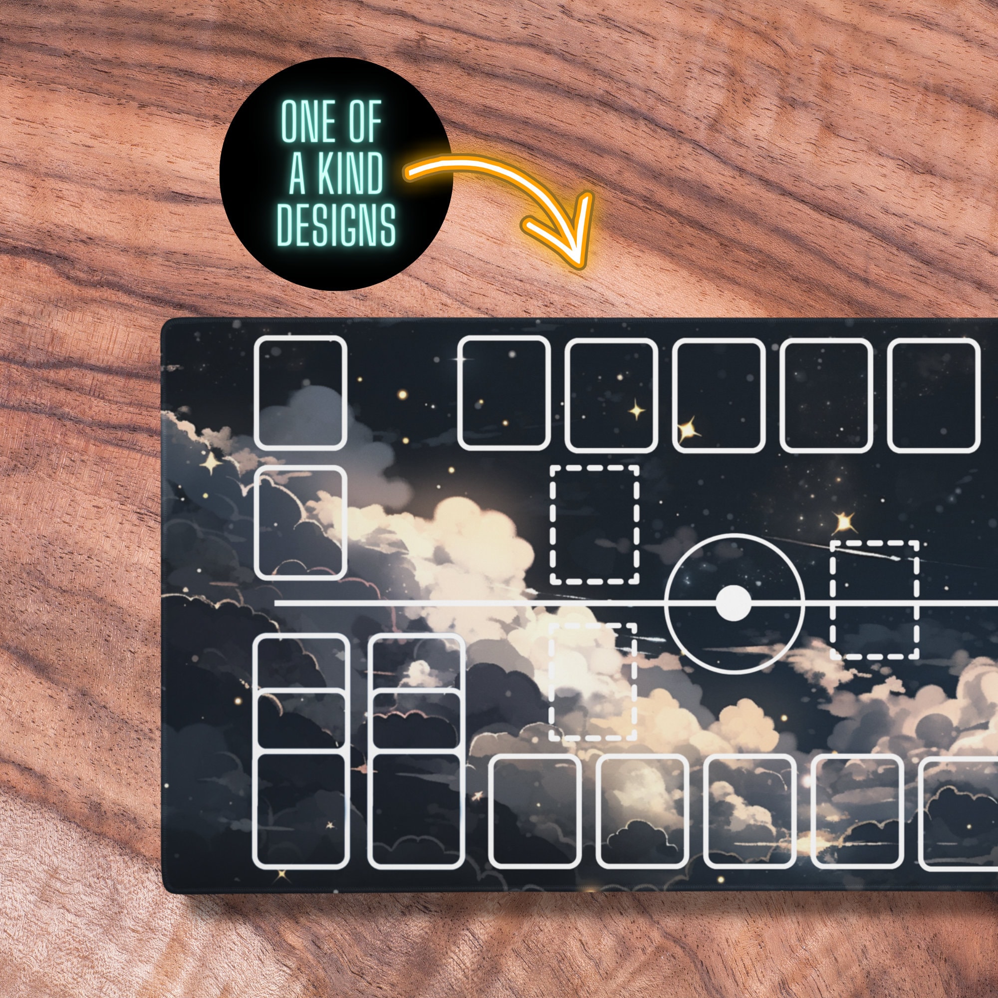 Two Player Pokemon Playmat Large Pokemon Playmat With Zones Etsy