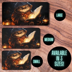 MTG Playmat Cat, MTG Playmat With Zones, Neoprene Gaming Mat, MTG ...