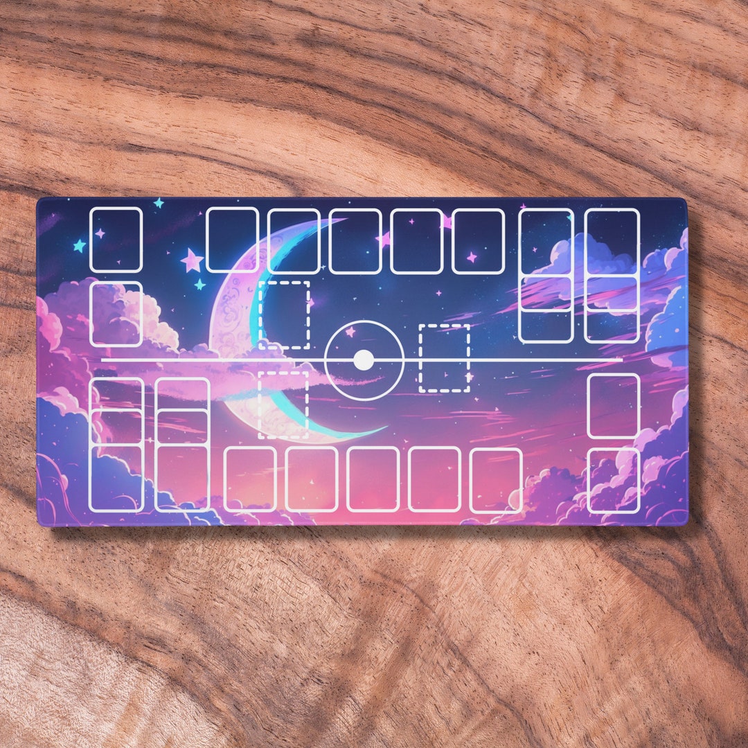 Pokemon Playmat for Two Players Pokemon Playmat Anime Sky Etsy