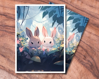 bunny kingdom card sleeves PREMIUM HOLOGRAPHIC PHOTOCARD SLEEVES main image 1