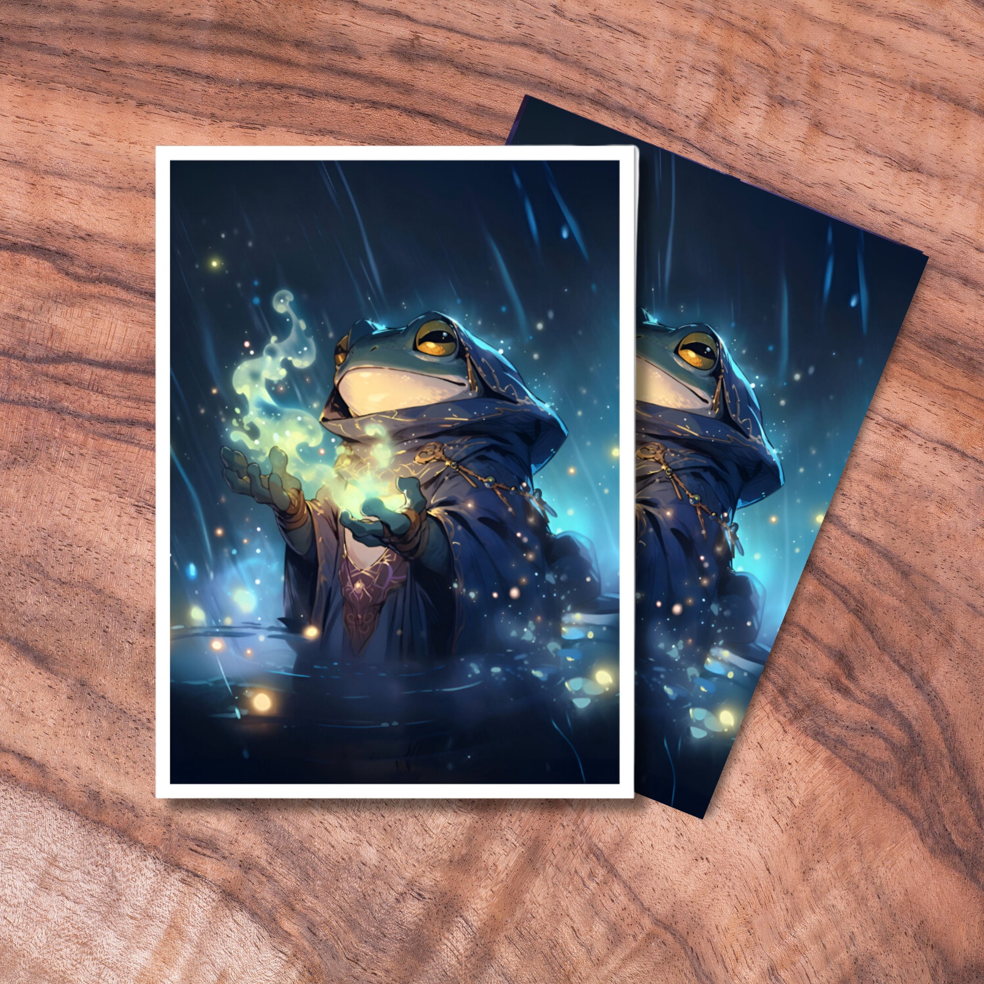 MTG Sleeves, TCG Card Sleeve Protectors, Frog Themed Card Sleeve