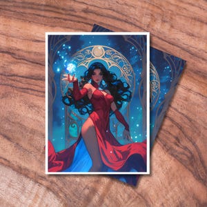 MTG Sleeves 100, Protège-manchons pour cartes TCG, Protège-cartes sur le thème Joli sorcier, Protège-cartes pour cartes à collectionner, Cadeaux pour gamers
