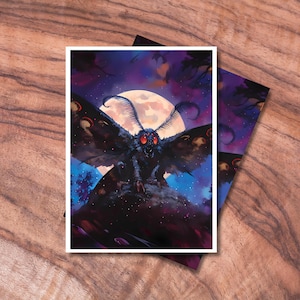 Housses MTG, protège-cartes TCG, pochettes pour cartes sur le thème de la mite de l'horreur des années 80, pochettes pour cartes à collectionner, cadeaux pour les joueurs