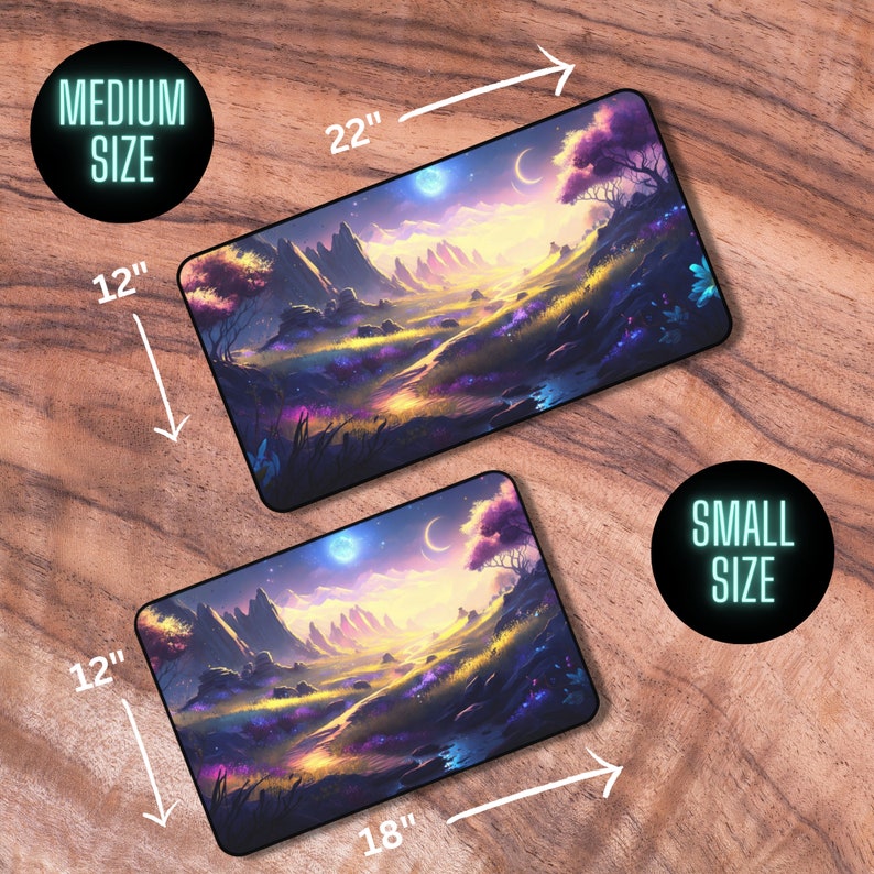 MTG Playmat With Zones Card Playmat MTG Play Mat Cute MTG Etsy