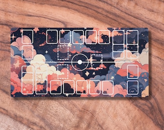 Pokemon Playmat for Two Players With Zones, Pokemon TCG Battle Mat