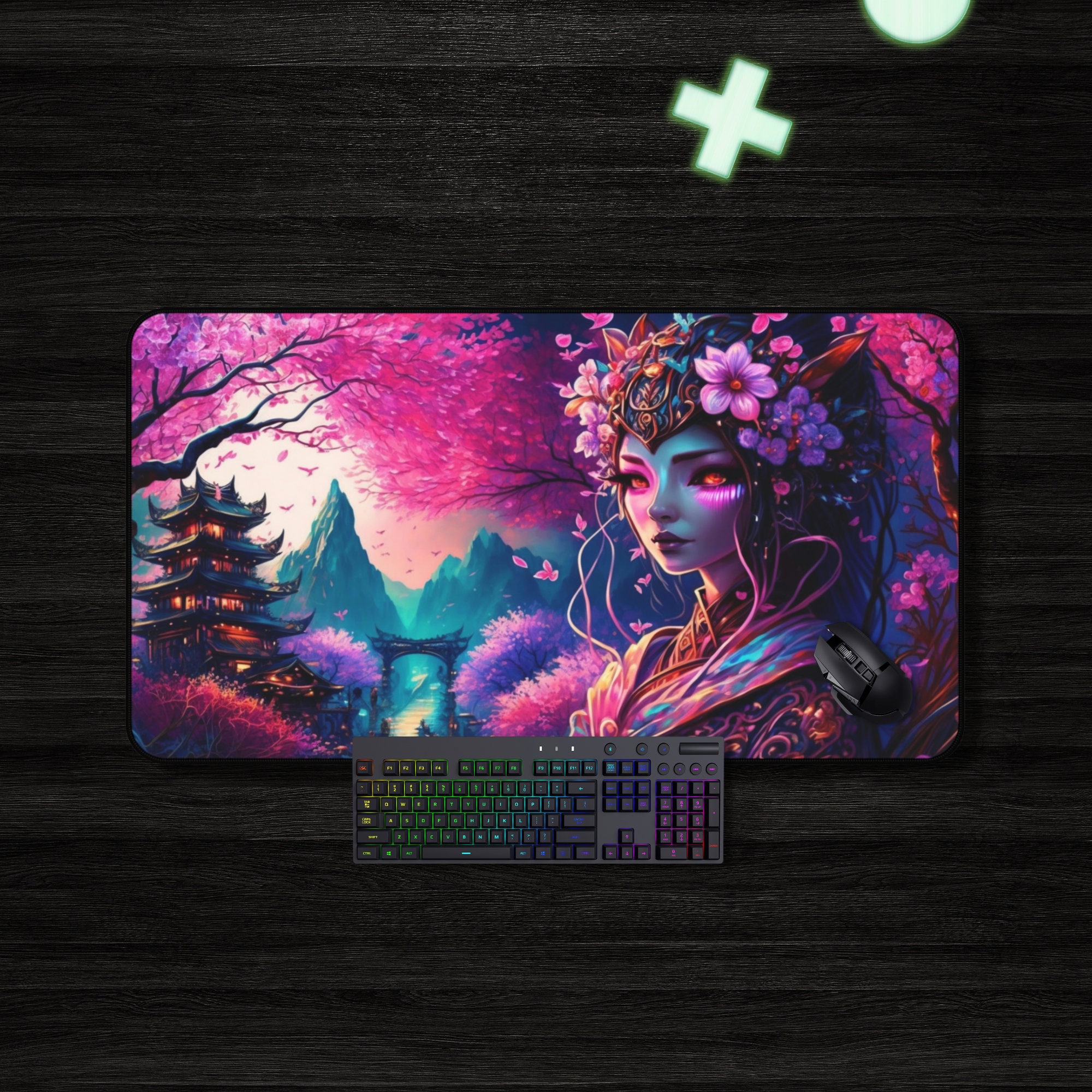 Discover Desk Mat Japanese, Gaming