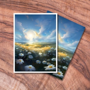 Pochettes MTG 100, protections de pochettes pour cartes TCG, pochettes pour cartes sur le thème du paysage, cadeaux pour les joueurs, accessoires MTG