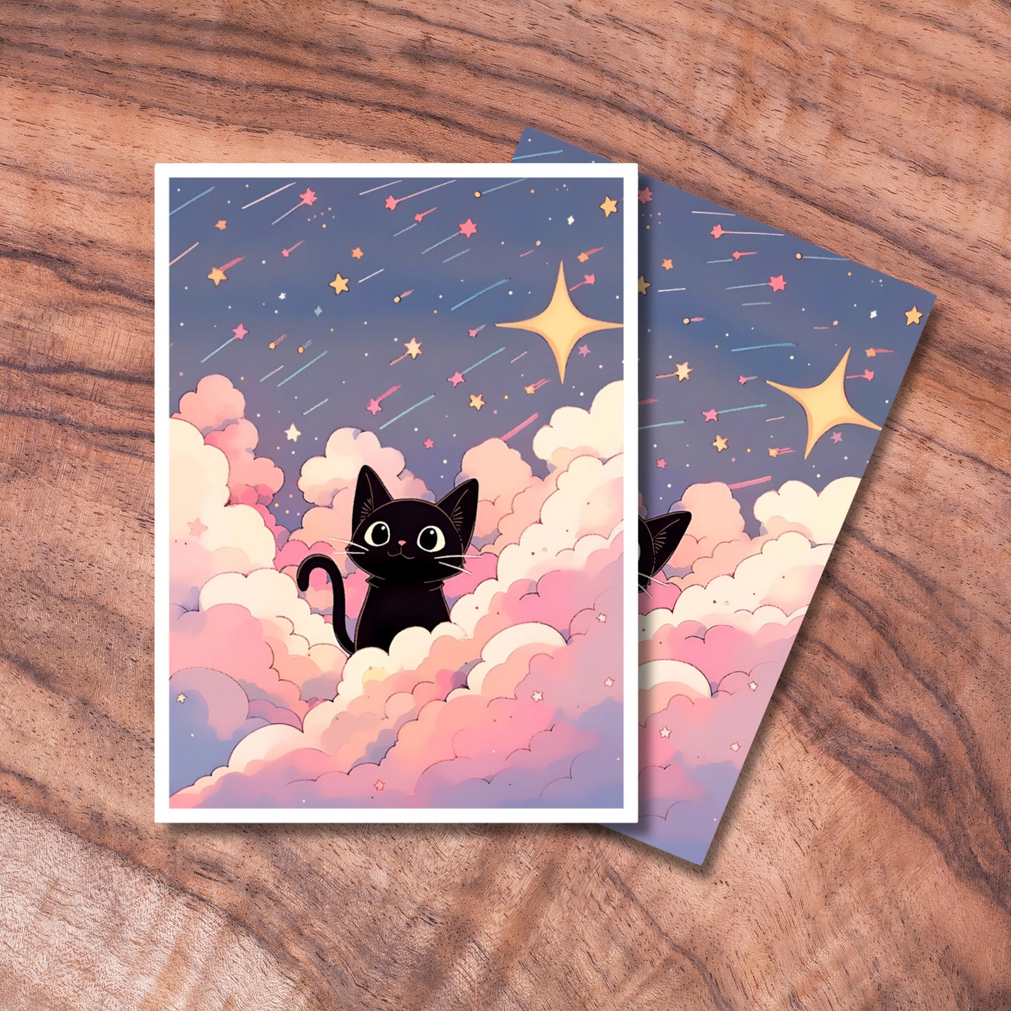MTG Sleeves, TCG Card Sleeve Protectors, Cat Themed Card Sleeve, Gifts for Gamers, MTG Accessories