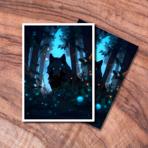 wolf card sleeves Ultimate Werewolf Extreme They also feature a clear front side One Night/Werewords Card Sleeves -