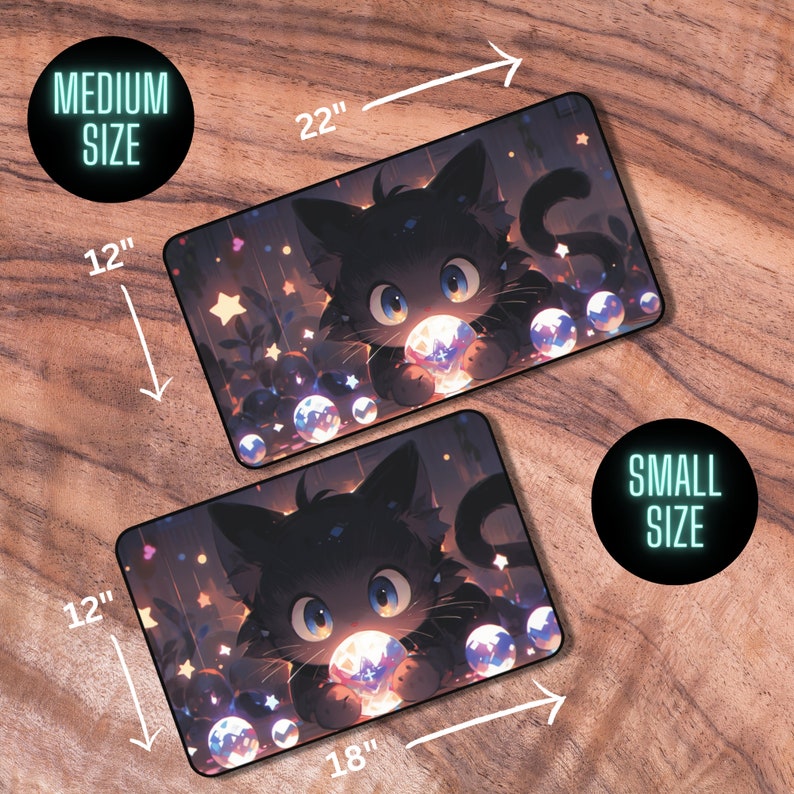 MTG Playmat Cat MTG Playmat Cute Anime Trading Card Game Etsy