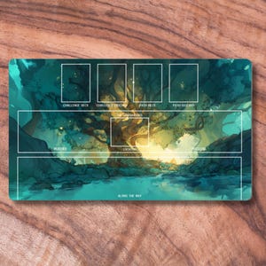 Playmat Compatible with Earthborne Rangers Game, Unofficial Earthborne Rangers Mat Bundle, Board Game Upgrade, Gifts for Board Game Lovers