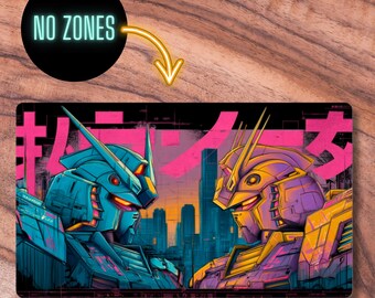 ガンダムカードゲーム対応TCGプレイマット、非公式ガンダムプレイ