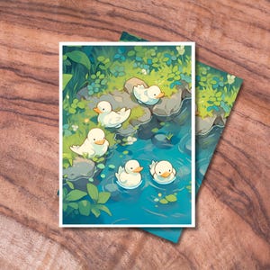 Jolies pochettes MTG, Protecteur de pochette pour cartes TCG, pochettes pour cartes esthétiques sur le thème du canard, pochettes pour cartes à collectionner, cadeaux pour gamers