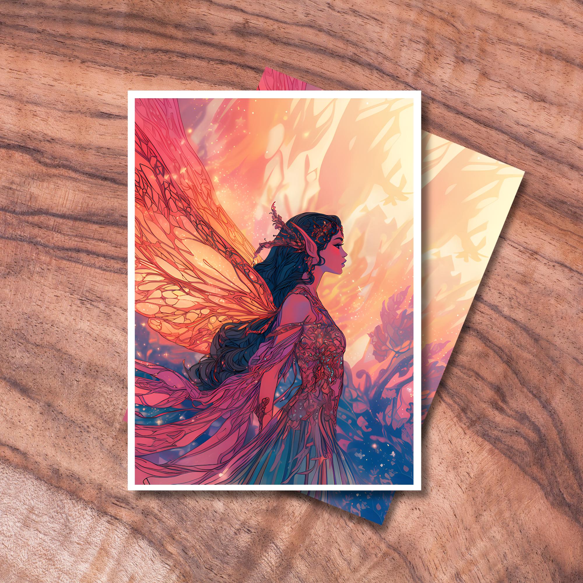 MTG Sleeves 100, TCG Card Sleeve Protector, Pastel Woodland Fairy Themed  Themed Card Sleeve, Trading Card Sleeves, Gifts for Gamers - Etsy