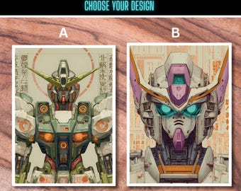 Card Sleeves Compatible With Gundam TCG, Unofficial Gundam Card Sleeve  Protectors, Mecha Robot Themed Card Sleeve, Gifts for Gamers - Etsy