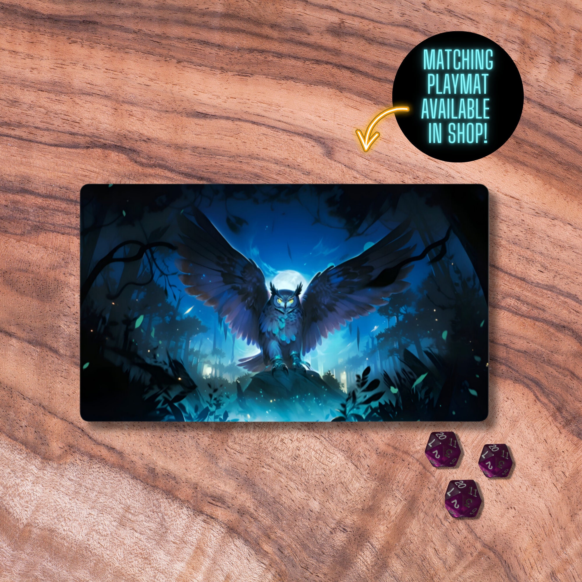 MTG Sleeves, TCG Card Sleeve Protectors, Owl Themed Card Sleeve, Gifts for  Gamers, MTG Accessories - Etsy
