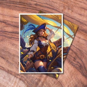 Pochettes MTG, Protèges pochettes pour cartes TCG, Pochettes pour cartes sur le thème des pirates, Cadeaux pour gamers, Accessoires MTG