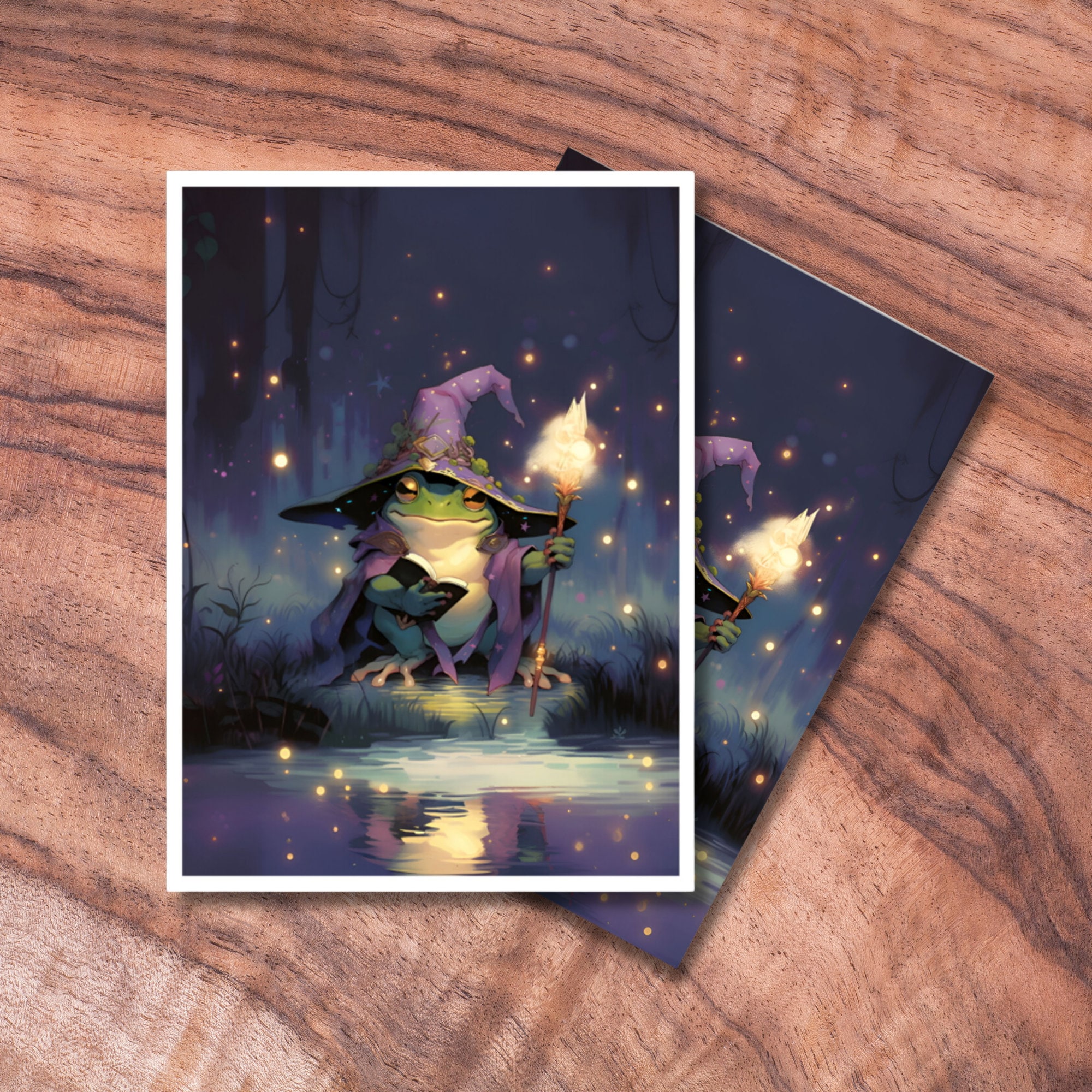 MTG Sleeves, TCG Card Sleeve Protectors, Frog Themed Card Sleeve