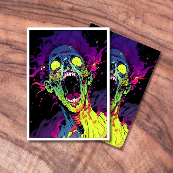 Buy MTG Sleeves, TCG Card Sleeve Protectors, Zombie Themed Card Sleeve,  Gifts for Gamers Online in India - Etsy