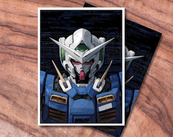 Card Sleeves Compatible with Gundam TCG, Unofficial Gundam Card Sleeves, Mecha Themed Card Sleeve, Gifts for Gamers