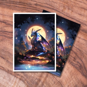 Pochettes MTG, Protèges pochettes pour cartes TCG, Pochettes pour cartes sur le thème du dragon, Cadeaux pour les joueurs, Accessoires MTG