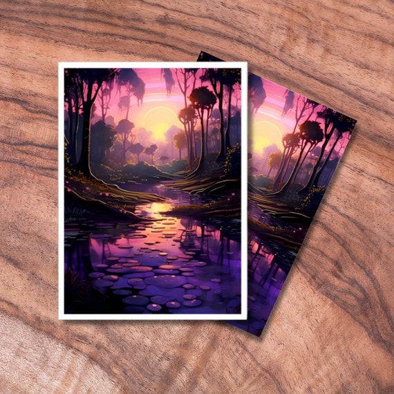 etsy card sleeves Mitsurigi no Mikoto, Saji Card Sleeves – LDB Duel main image 1