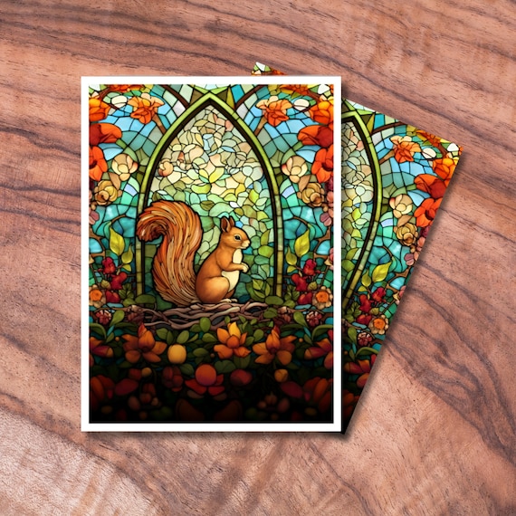 MTG Sleeves Squirrel, TCG Card Sleeve Protector, Stained Glass Themed Card  Sleeve, Trading Card Sleeves, Gifts for Gamers - Etsy Israel