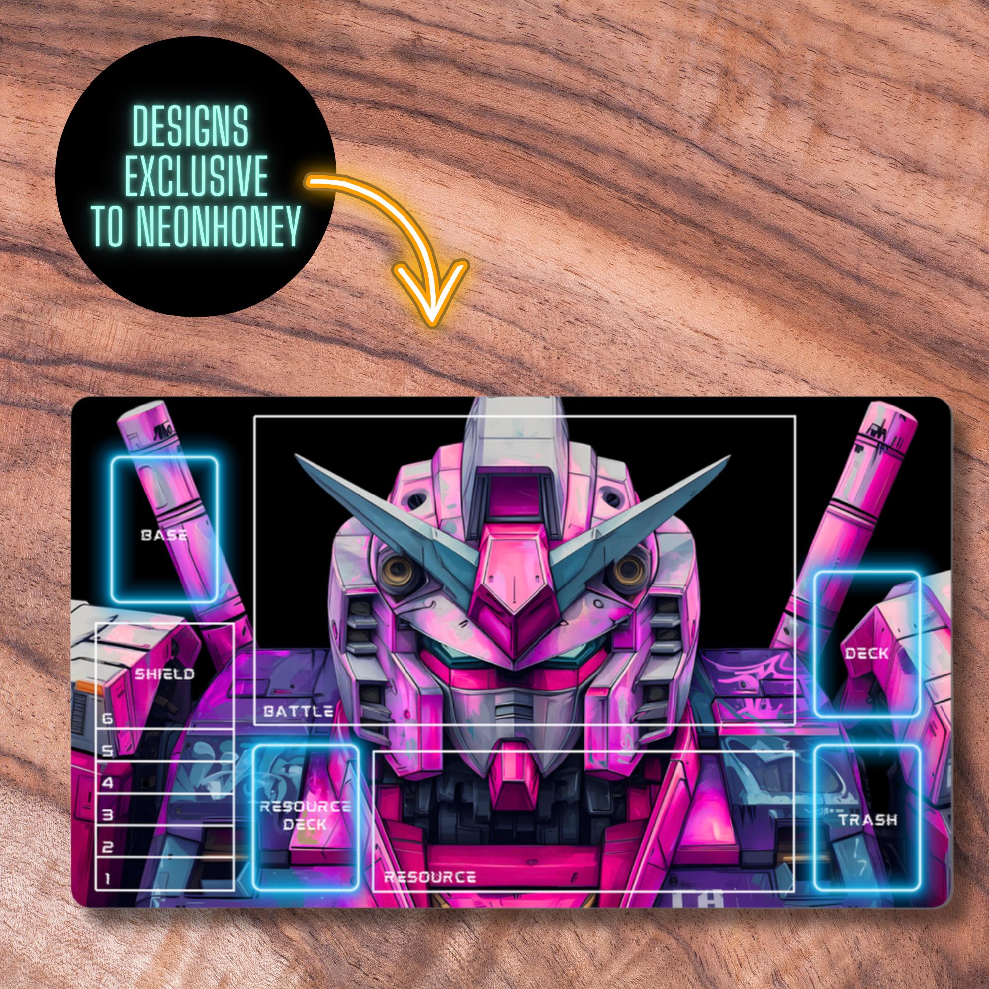 ガンダムカードゲーム　オリジナルプレイマット　ガンダムW ガンダムカードゲーム プレイマット ガンダムW - メルカリ