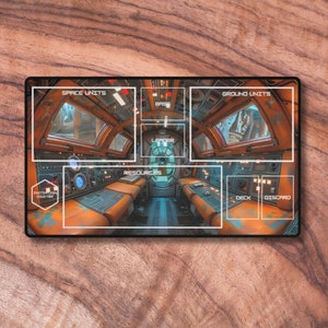 Tapis de jeu TCG compatible avec le jeu de cartes Star Wars Unlimited, tapis de jeu en néoprène, tapis de jeu non officiel Star Wars Unlimited, cadeaux pour les joueurs