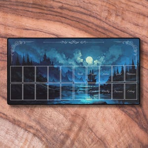Dominion Playmat, Playmat compatible with Dominion Board Game, Unofficial Dominion Mat, Board Game Upgrade, Gifts for Board Game Lovers