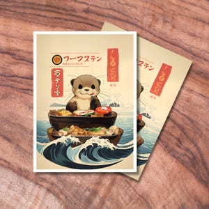 Pochettes MTG japonaises, protections mates de pochettes pour cartes TCG, pochettes pour cartes sur le thème de la loutre, cadeaux pour les joueurs, accessoires MTG