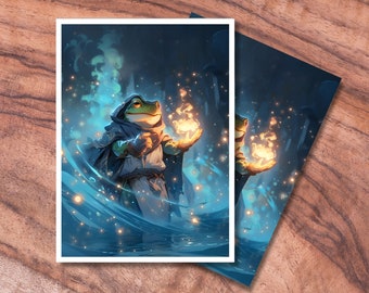 MTG Sleeves, TCG Card Sleeve Protectors, Frog Themed Card Sleeve, Gifts for  Gamers, MTG Accessories - Etsy