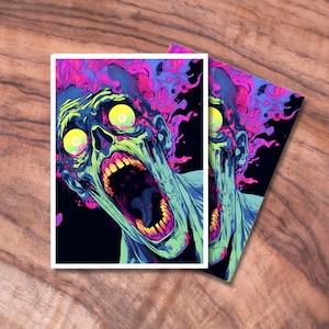 Pochettes MTG, Protèges pochettes pour cartes TCG, Pochettes pour cartes sur le thème des zombies, Cadeaux pour gamers
