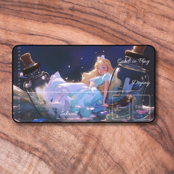lorcana alice in wonderland cards Disney Lorcana Rise Of The Floodborn Alice Enchanted Card 213/204