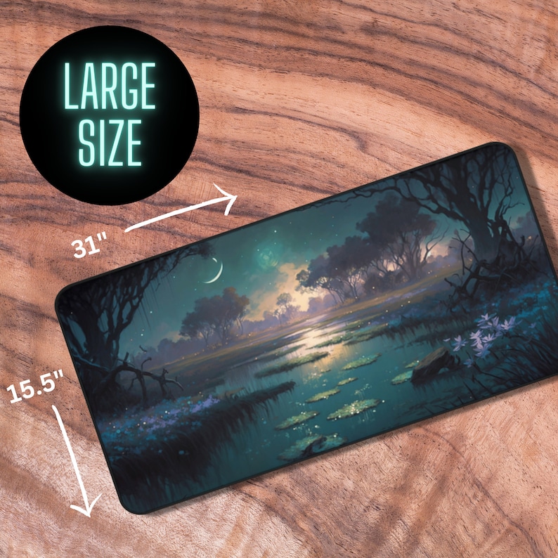MTG Playmat With Zones Swamp Themed MTG Play Mat Fantasy Etsy Australia