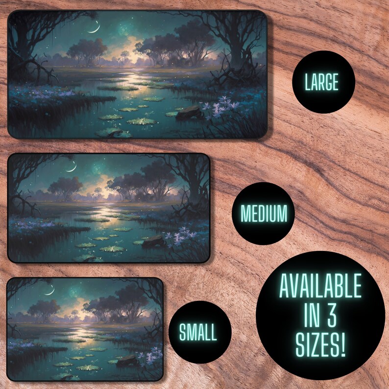 MTG Playmat With Zones Swamp Themed MTG Play Mat Fantasy Etsy Australia