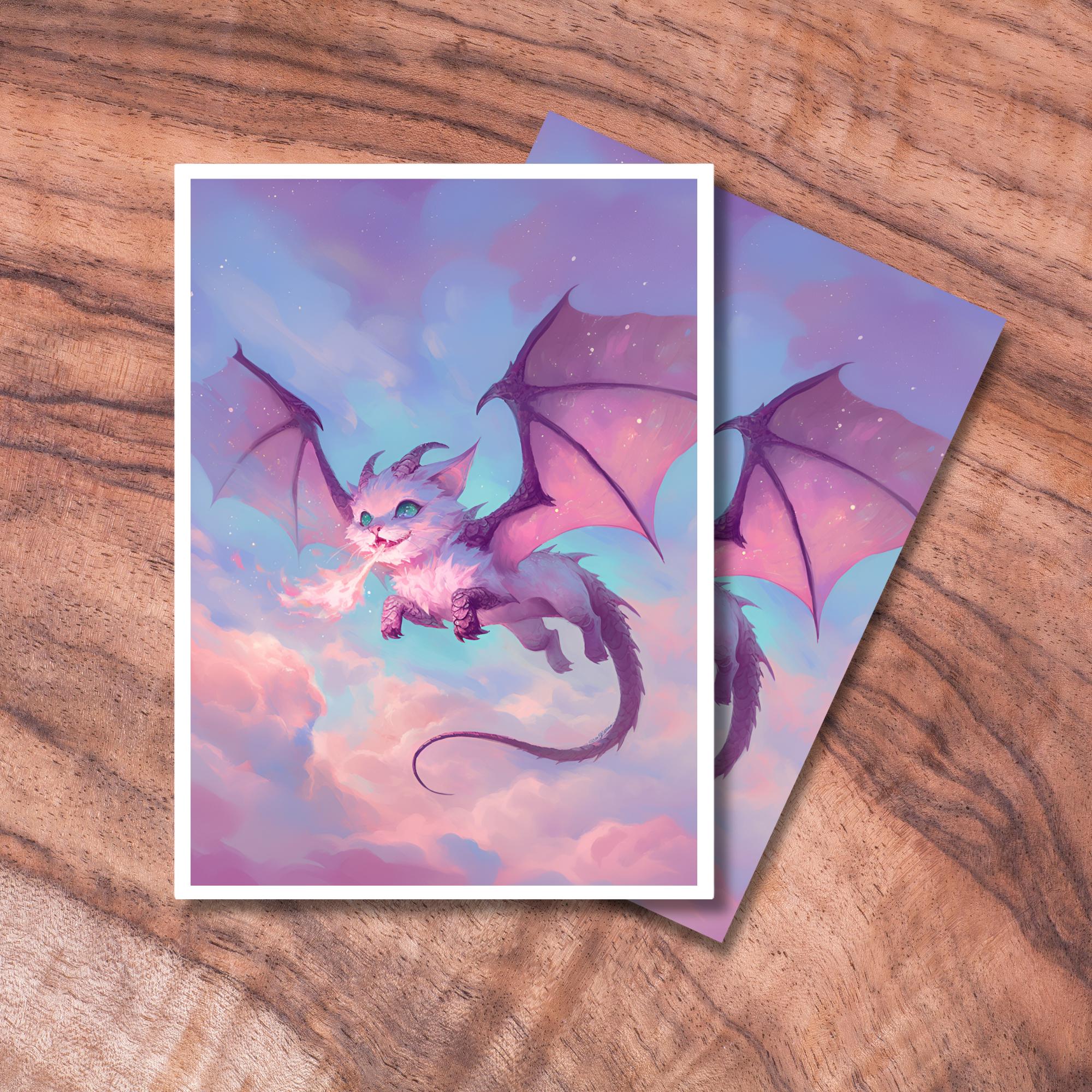 cat card sleeves mtg Warrior Token (2/1) by Pat Lewis Fantasy North textured matte art sleeves feature a lightly textured matte surface that provides an easy handling and shuffling experience for your favorite playing cards Kawaii Sleeves