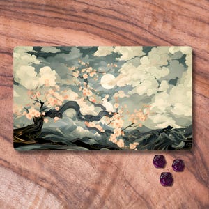 Tapis de jeu MTG lapin, tapis de jeu MTG japonais, tapis de jeu MTG sur le thème lapin japonais, joli tapis de jeu de jeu de cartes à collectionner, cadeaux pour les joueurs