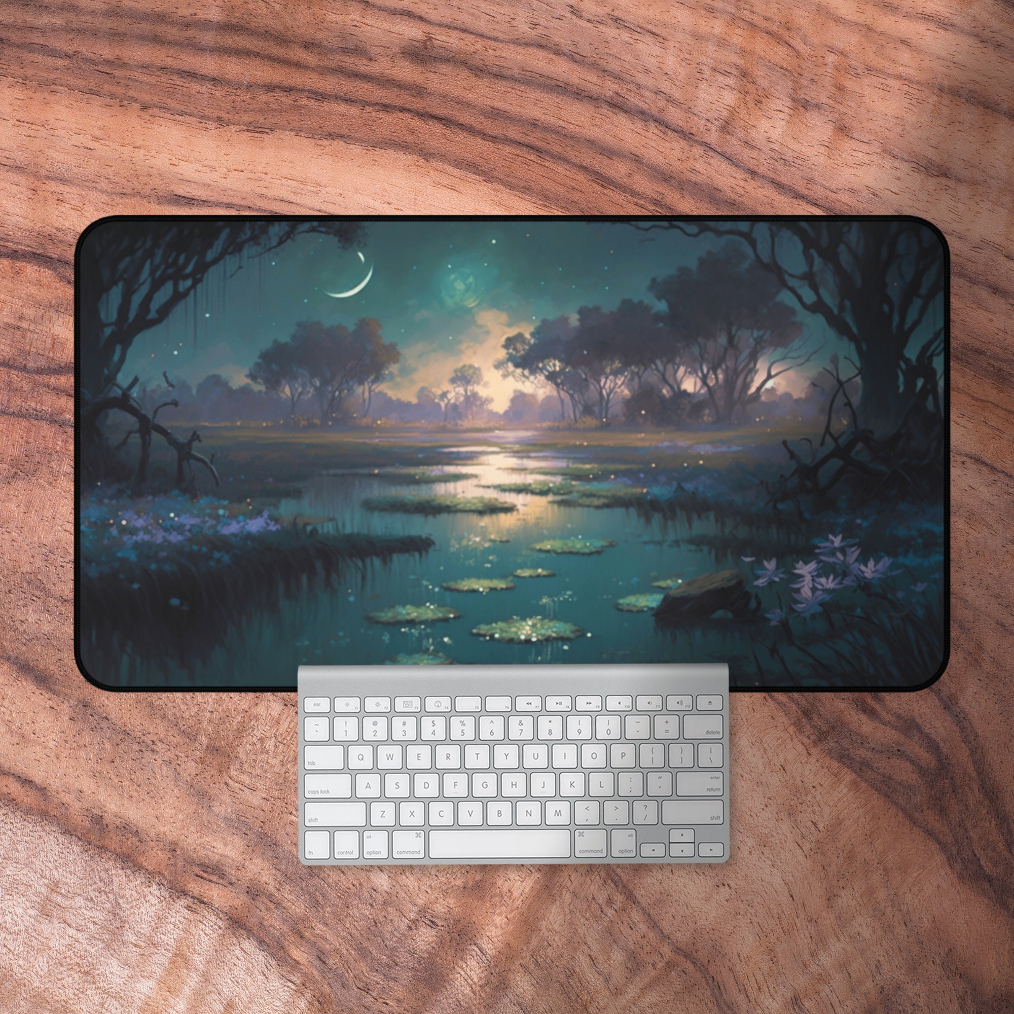 MTG Playmat With Zones Swamp Themed MTG Play Mat Fantasy Etsy Australia