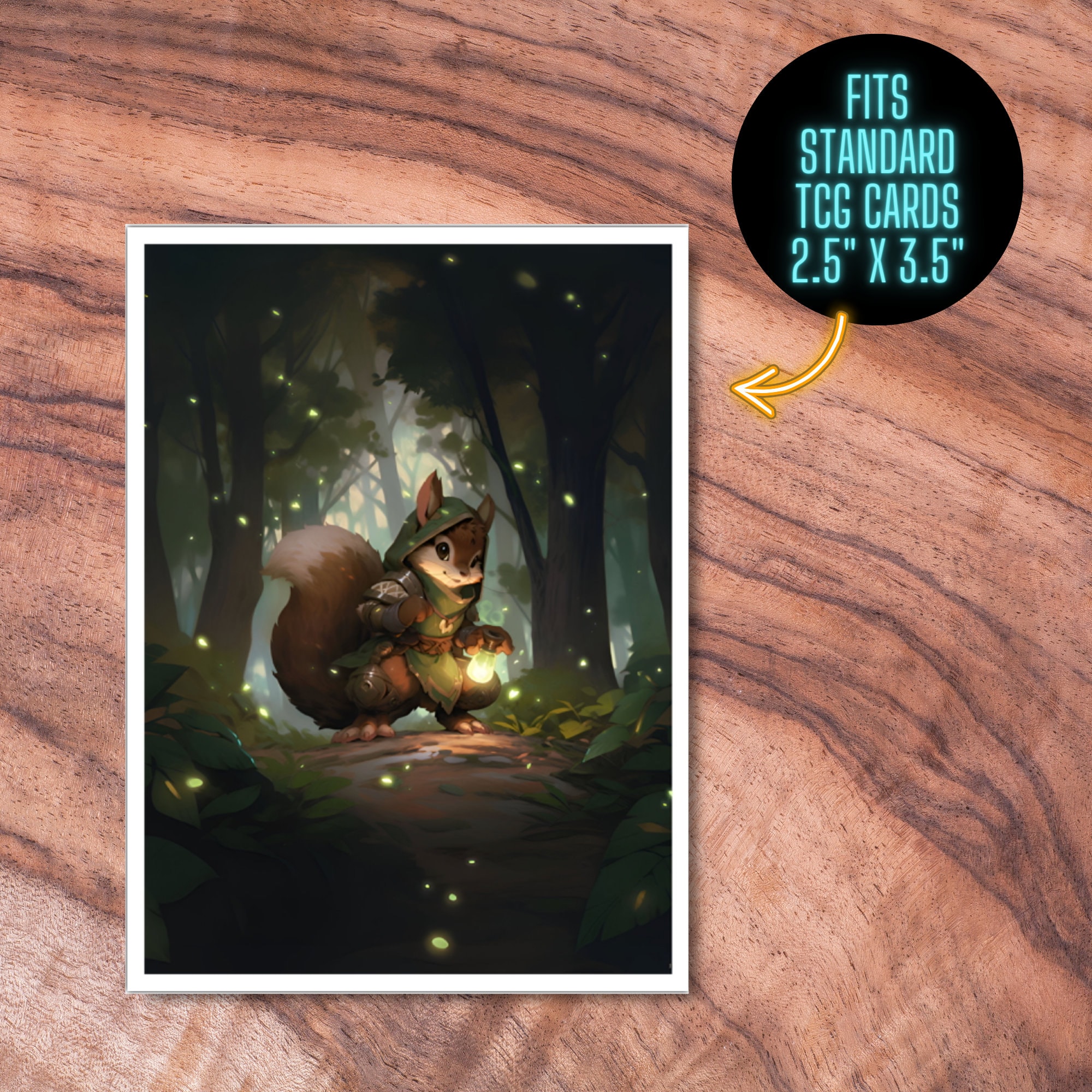 mtg squirrel card sleeves Squirrel Token (1/1) by Pat Lewis main image 0